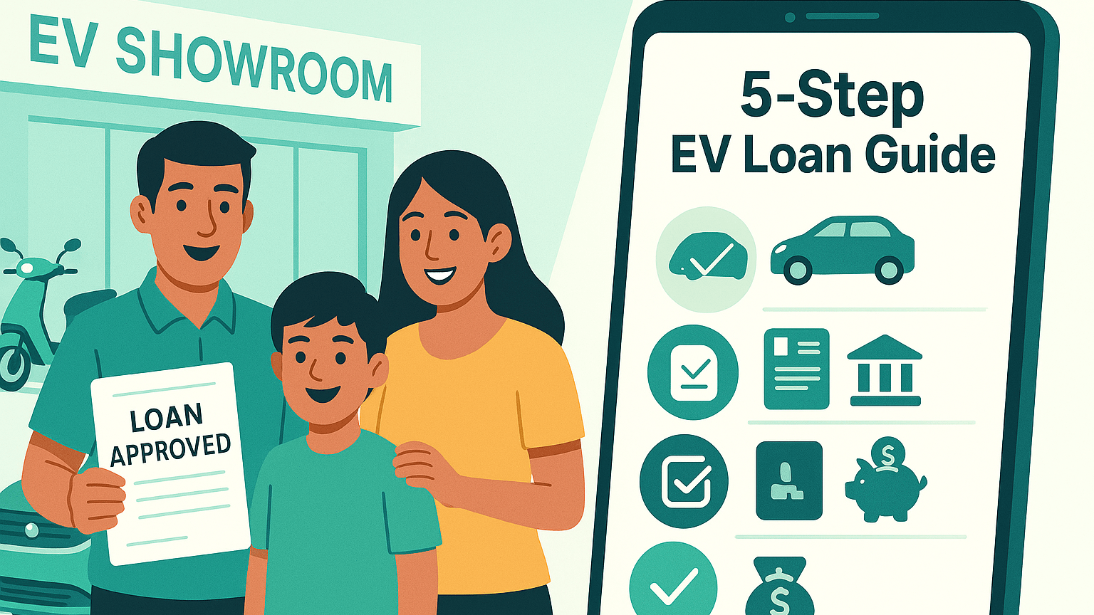 How to Apply for an EV Loan in India (2025): A Simple 5-Step Guide