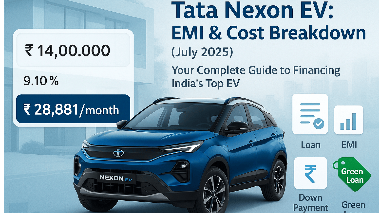 Tata Nexon EV: A Complete Cost Breakdown (July 2025)