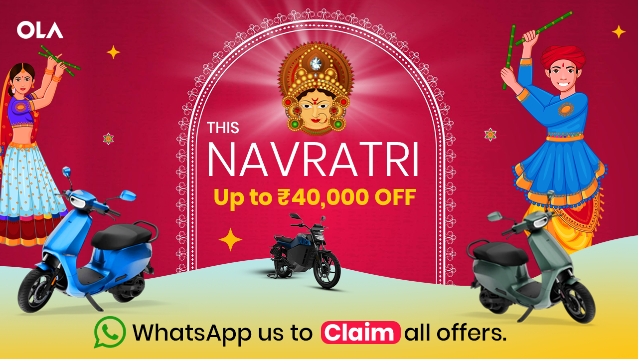 Ola Electric’s Navratri Festive Offers 2025: Same Price, Same Benefits Across India 🚀⚡