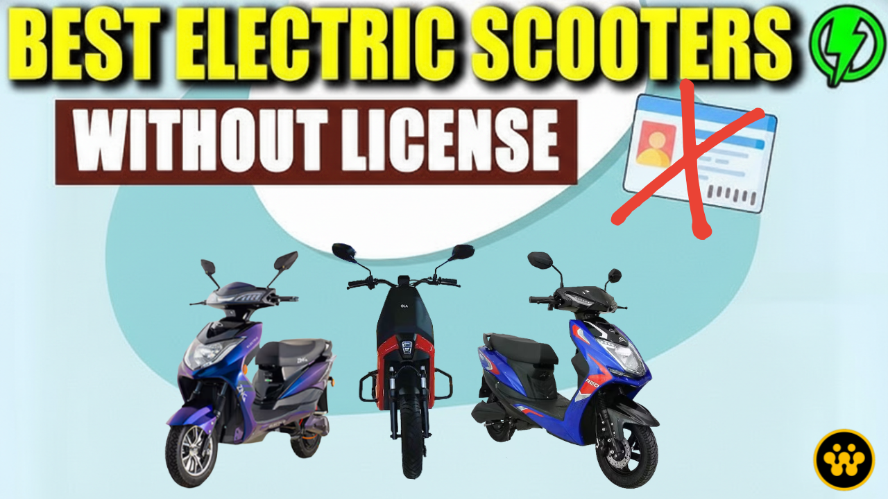No-License EV Scooters India 2026