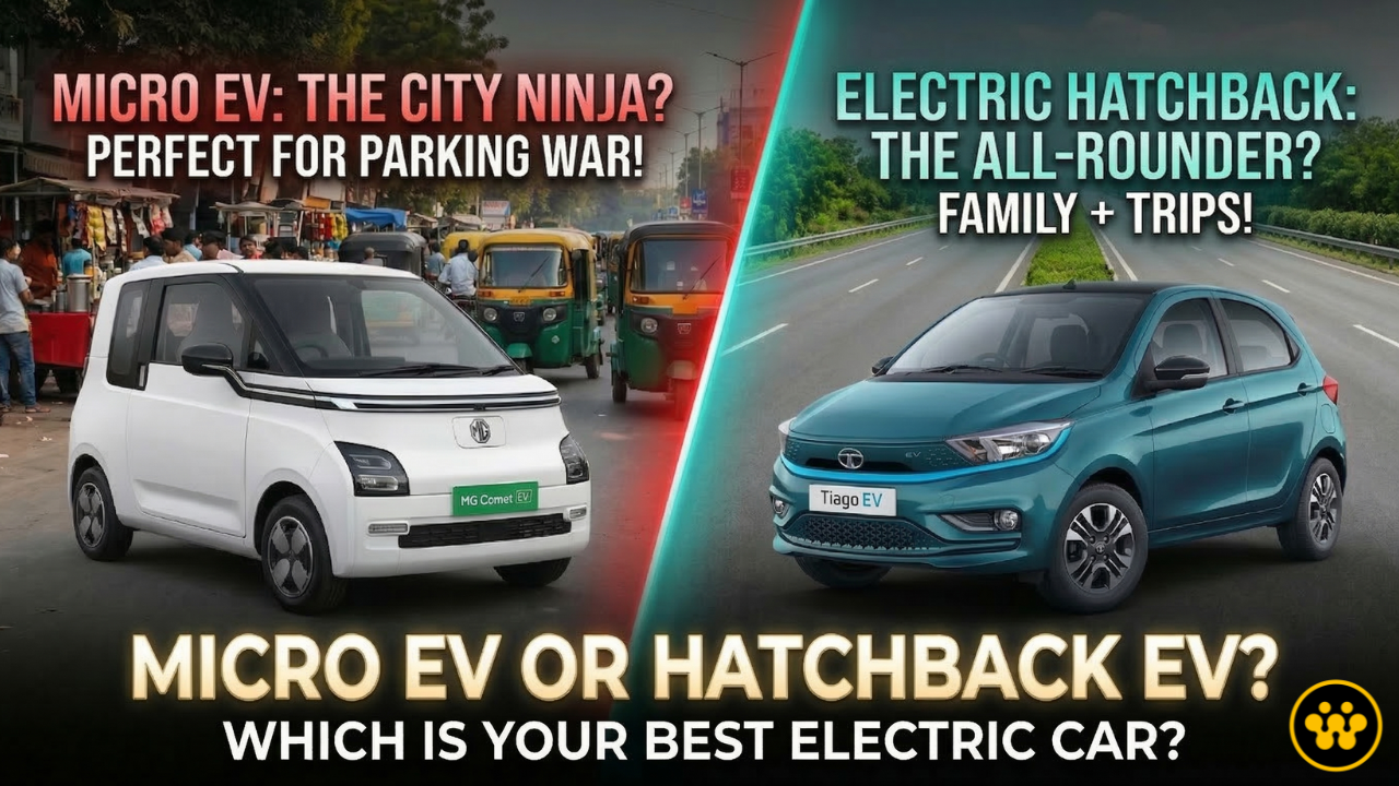 Micro EV vs Hatchback