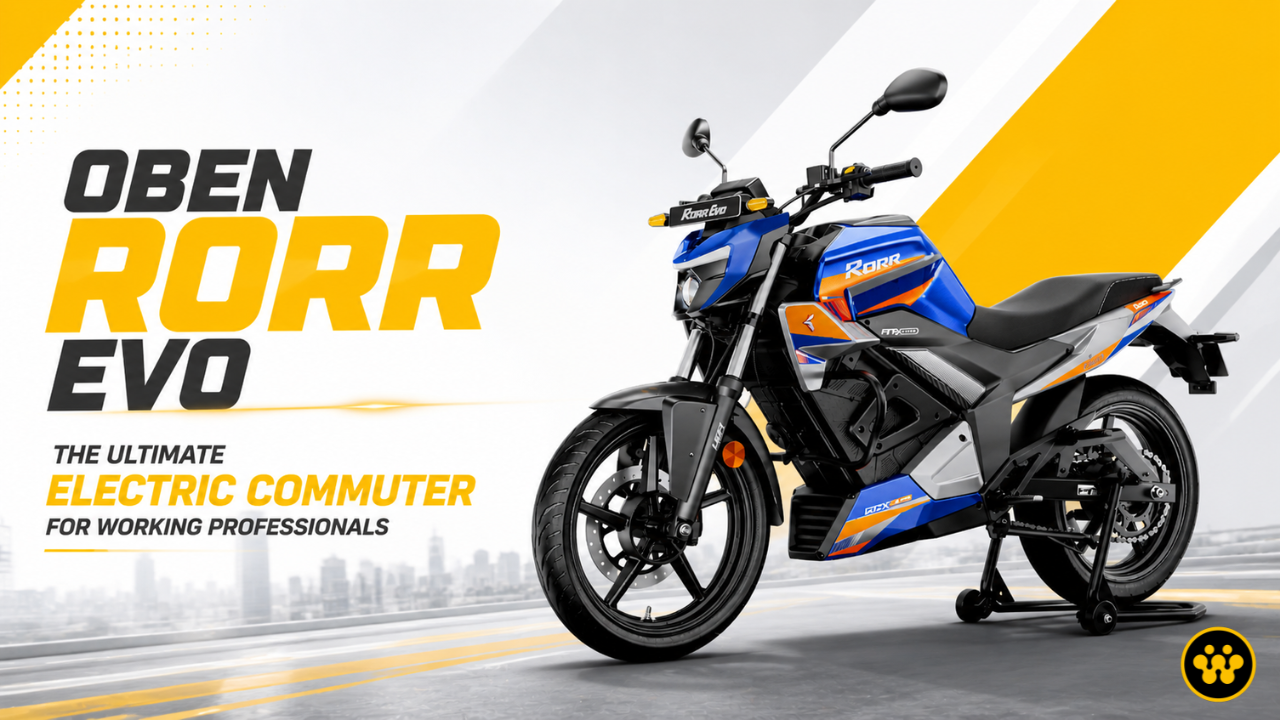 Oben Rorr Evo: The Ultimate High-Performance Electric Commuter for Working Professionals