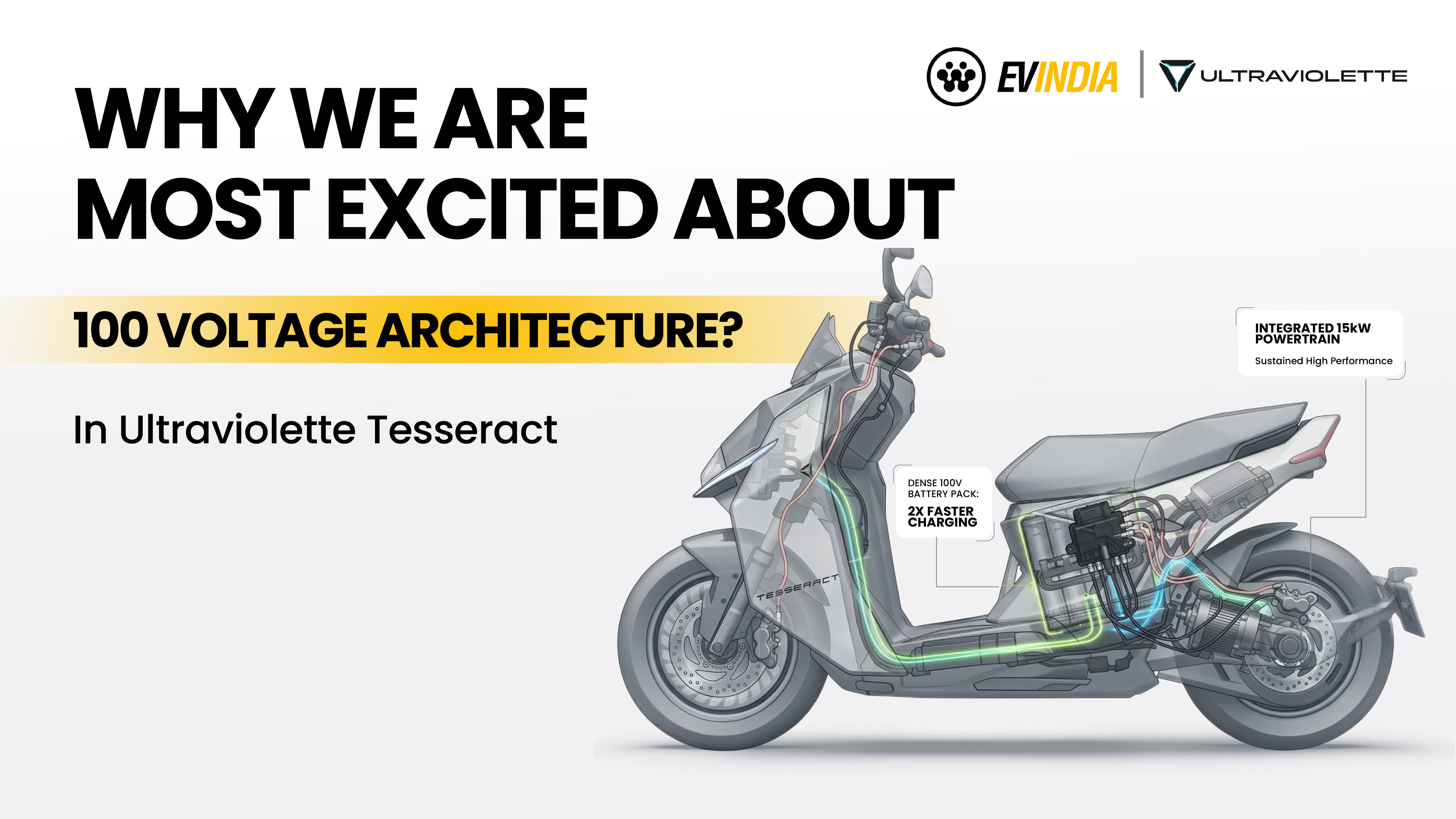 Ultraviolette Tesseract Pivots to India’s First 100V Scooter Architecture; Launch Delayed to January 2027