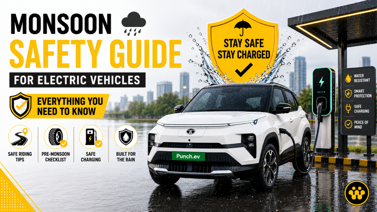 Monsoon Safety Guide for Electric Vehicles: Everything You Need to Know