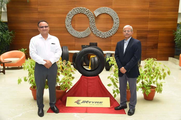 JK Tyre launches its EV-specific tyre range in India.