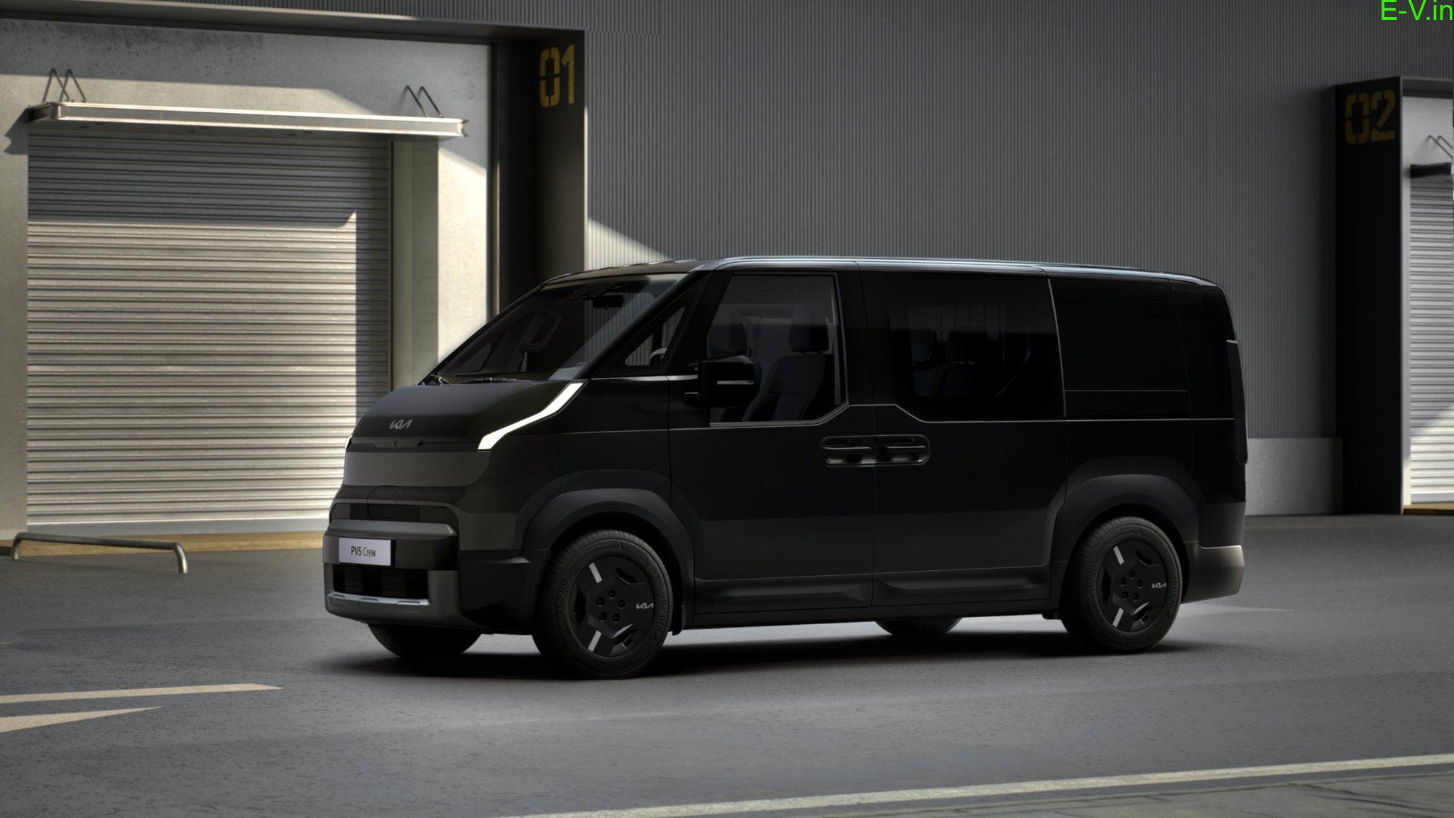 Kia launches its mid-size electric car PV5