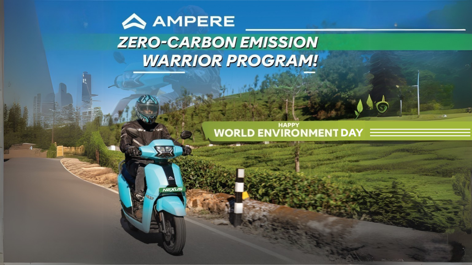 Ampere Launches ‘Zero Carbon Warrior’ Campaign for World Environment Day