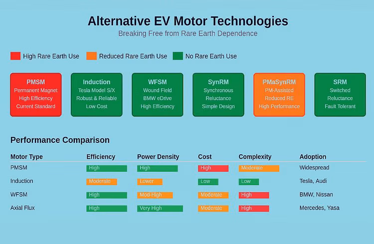 China’s Rare Earth Blockade Sparks EV Motor Revolution – Can Tesla, BMW, and Indian EVs Survive Without Magnets?”