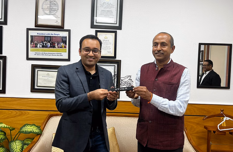 Ather Energy Joins Hands with DPIIT to Supercharge India’s EV Manufacturing Under ‘Build in Bharat’