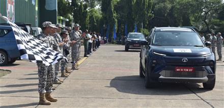 Tata Motors, Indian Air Force conduct Shaurya Bharat EV rally to display courage and commitment 