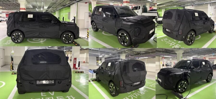 Kia electric Syros SUV spy shots leaked: Here is what we know so far