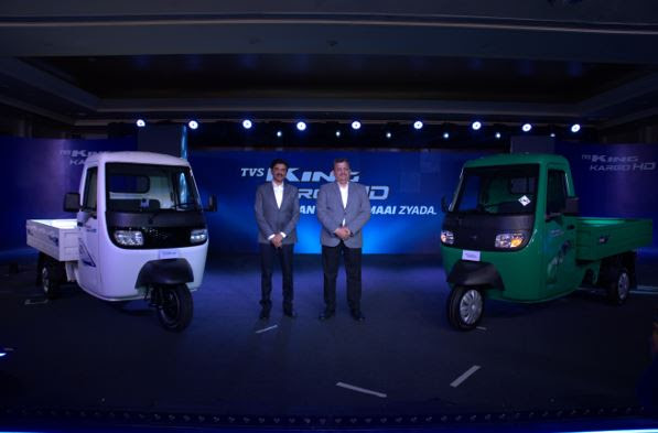 TVS Launches King Kargo HD EV: India’s First Smart Cargo 3-Wheeler With 26 Connected Features