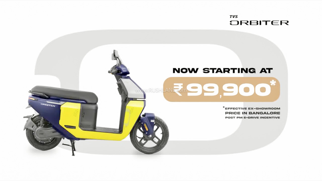 TVS Shocks Market With ₹99,900 Electric Scooter Offering 158km Range - Beats All Competitors