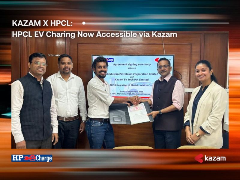 HPCL lists 5,350 electric vehicle charging stations on Kazam app