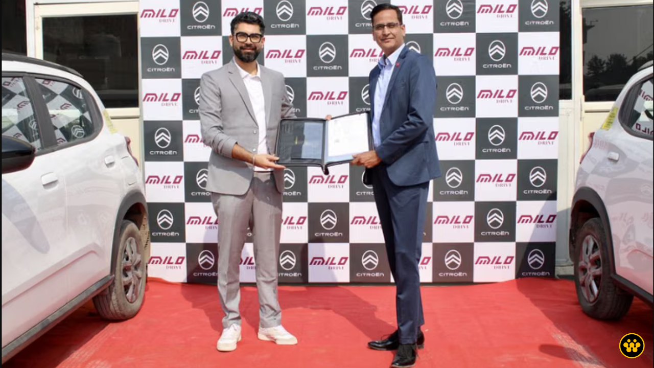 Citroën India Partners with Milo Drive: 500 ë-C3 EVs to Boost Sustainable Shared Mobility