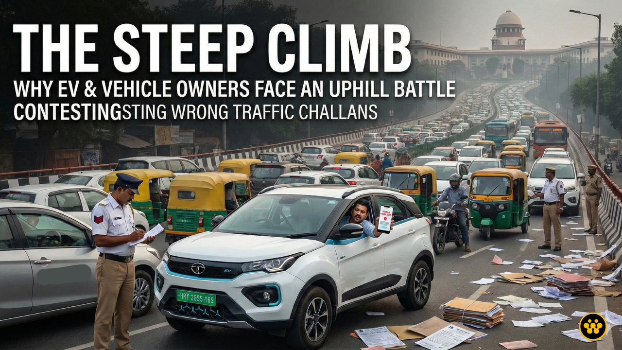 Wrong Traffic Challan? Why EV Owners Face an ‘Uphill Battle’ & The New Digital Fix