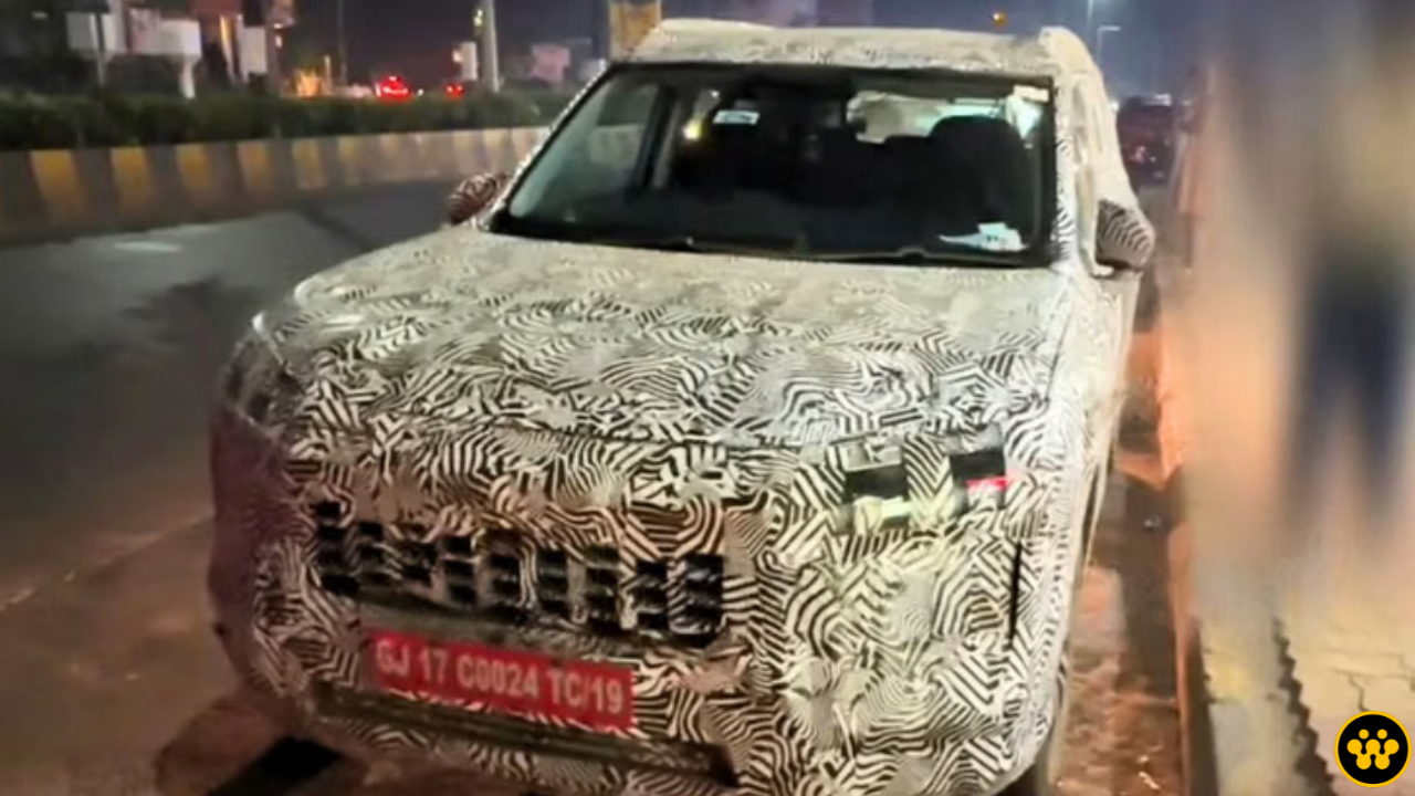 New MG '520' SUV Spied in India: Tata Safari Rival to get PHEV and EV Power