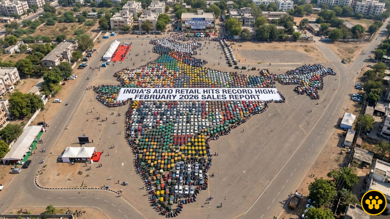 India’s Auto Retail Hits Record High in February 2026: 25% YoY Growth Driven by Rural Demand and GST 2.0