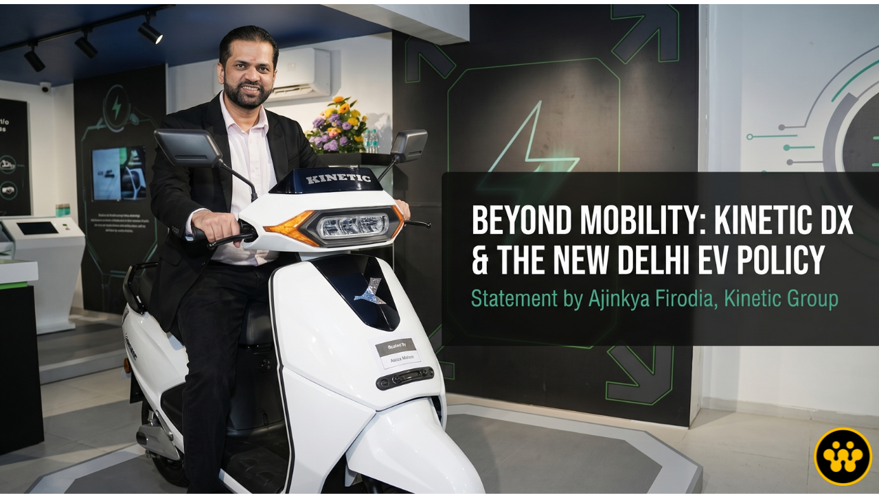 Delhi to Ban Petrol Two-Wheeler Registrations by 2028: Kinetic Group VC Ajinkya Firodia Hails ‘Bold’ EV Policy 2.0