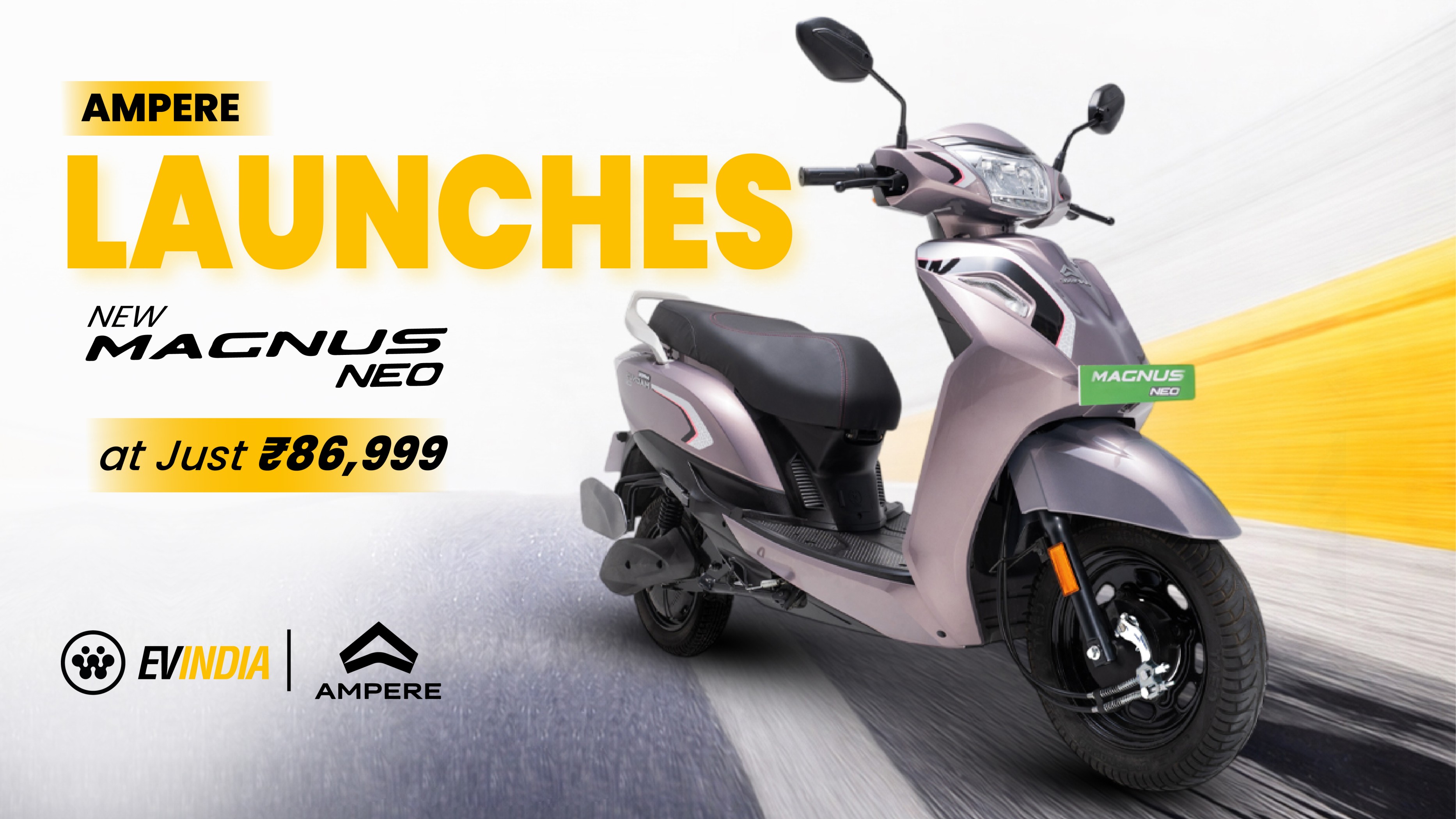 Ampere Launches New Magnus Neo: A High-Durability Electric Scooter for the Indian families