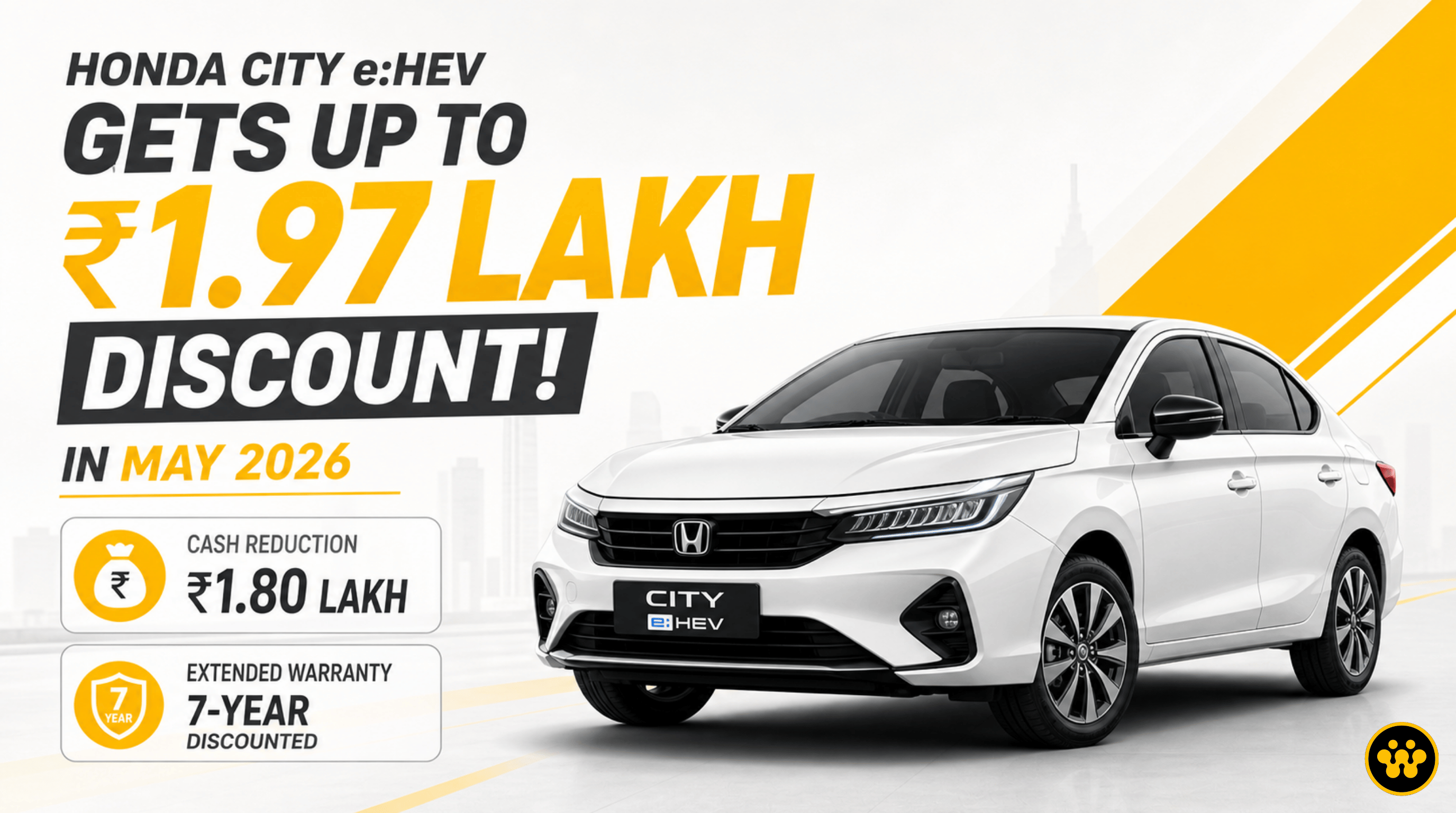 Massive Discounts on Honda City e:HEV Ahead of Facelift