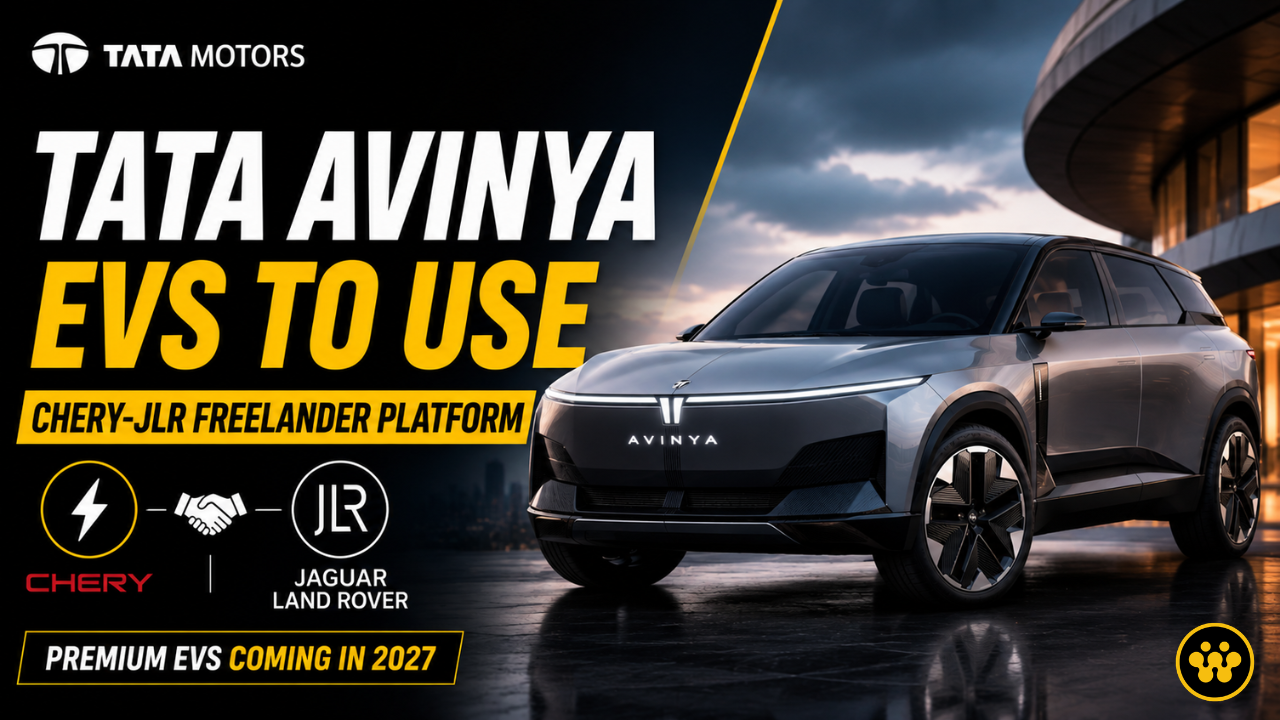 Tata Motors Shifts Gears: Upcoming Avinya Premium EVs to Use Chery-JLR Freelander Platform