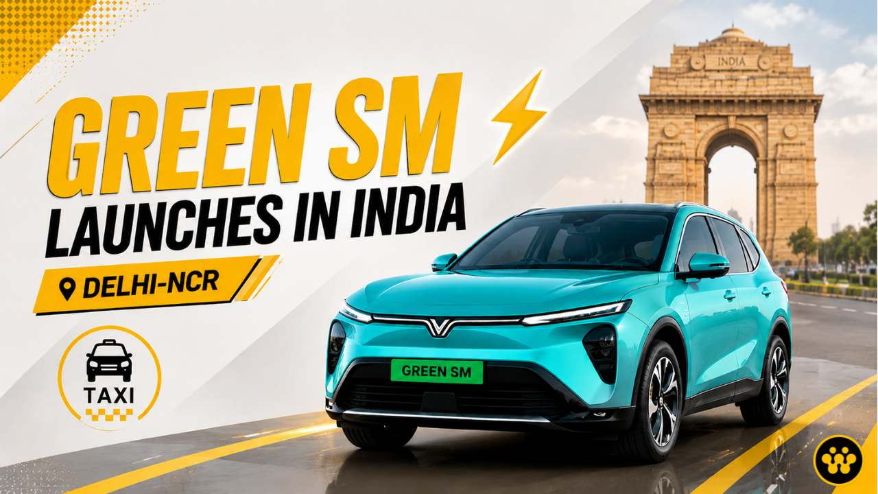 VinFast's Green SM EV Taxi Service Launches in Delhi-NCR: Fleet, Pricing, and Impact