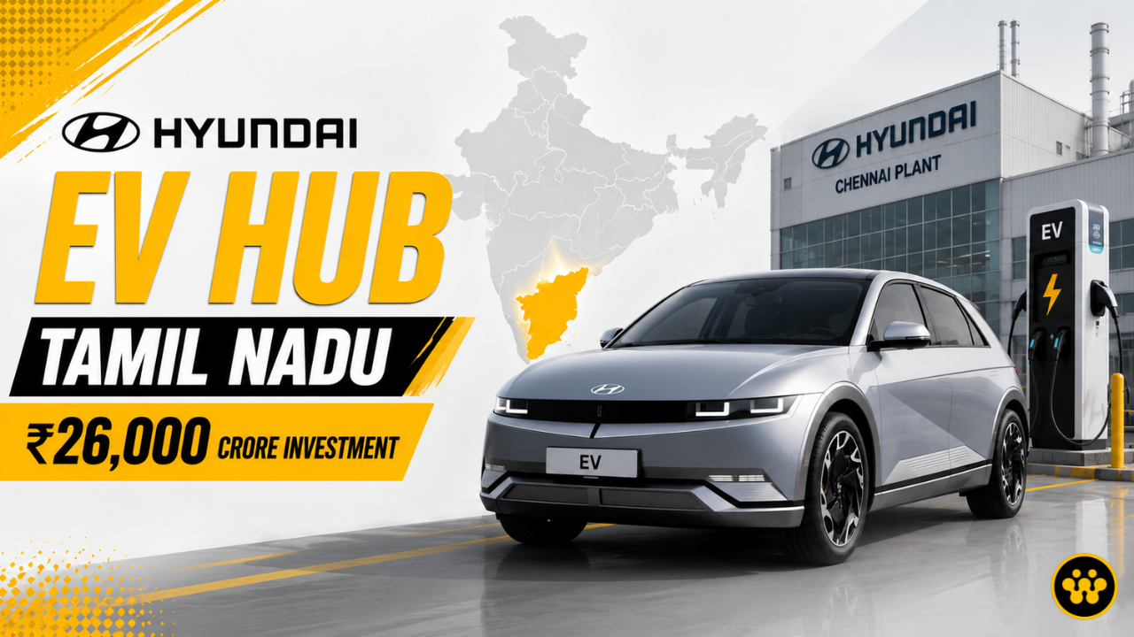 Hyundai Transforms Tamil Nadu into its Flagship EV Hub with a Massive ₹26,000 Crore Investment