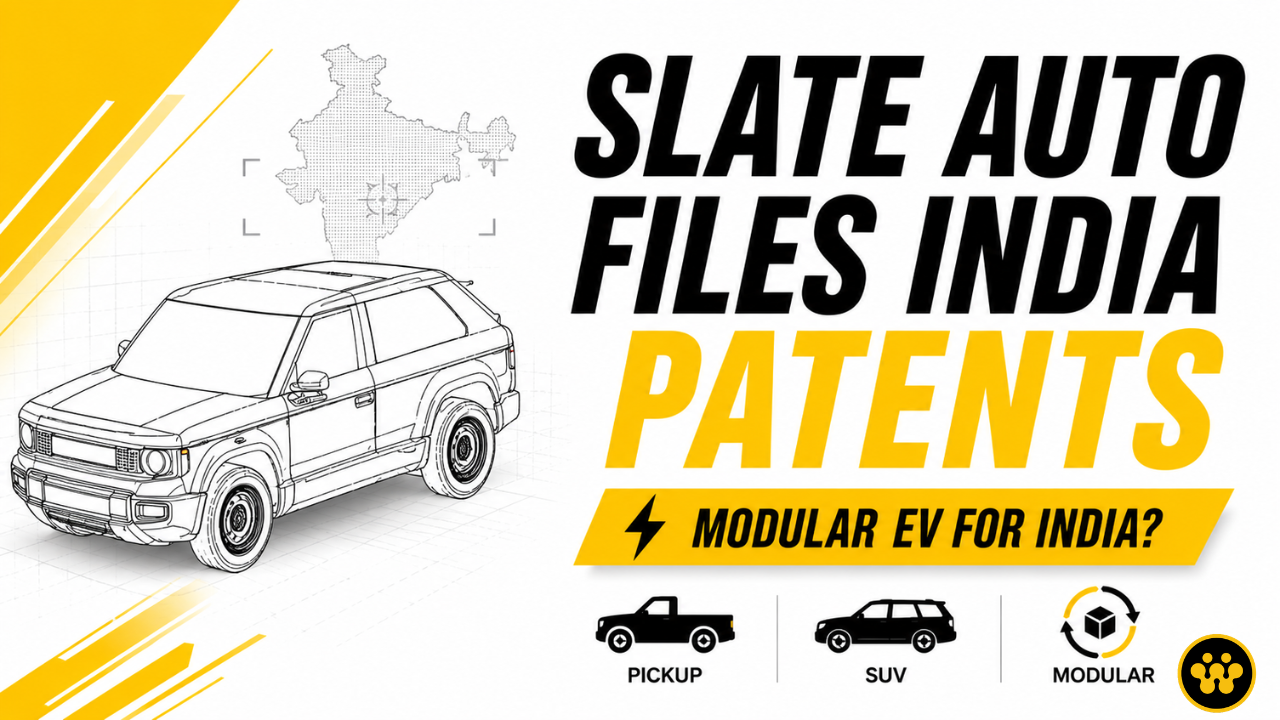 Slate Auto Files Design Patents in India: Is an Affordable, Modular EV Launch Incoming?