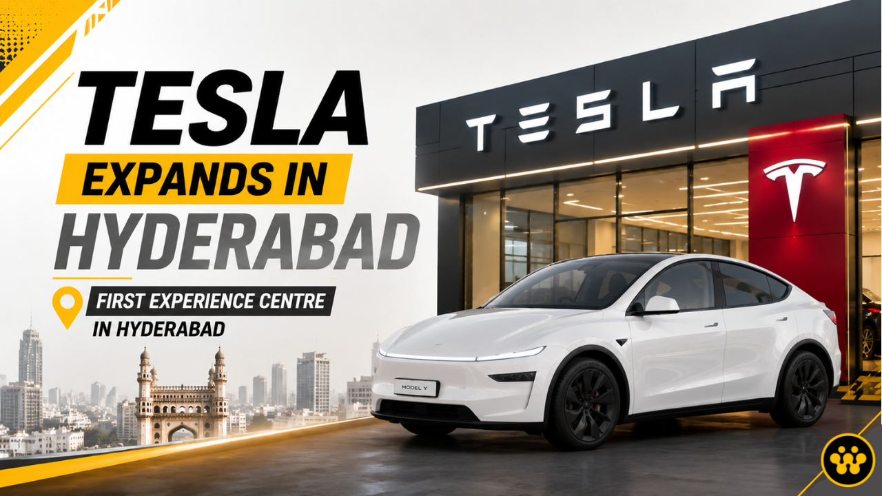 Tesla Expands Indian Footprint: First Experience Centre Opens in Hyderabad