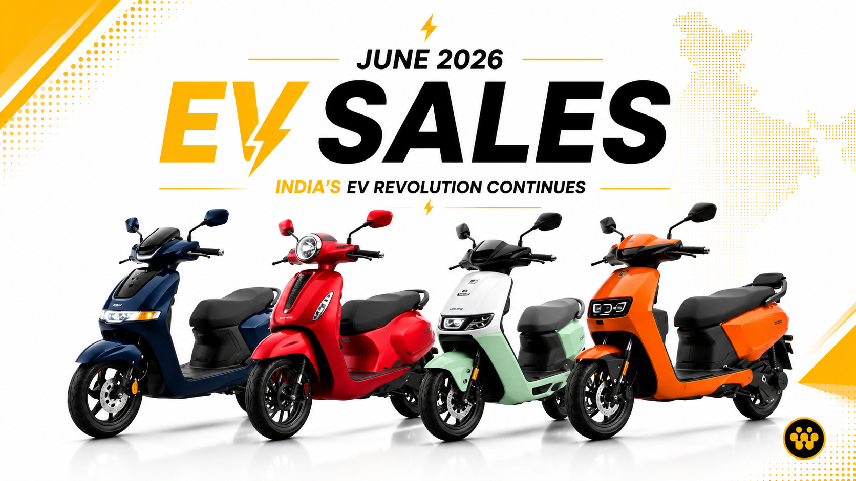 EV 2 Wheeler Sales June 2026: Market Report & Top 6 Performers