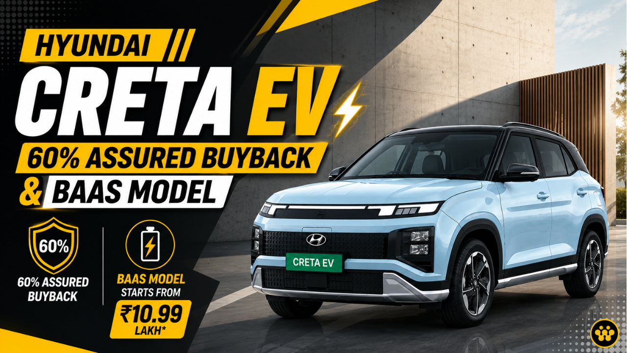 Hyundai Creta EV: 60% Assured Buyback and BaaS Model Shake Up the Market