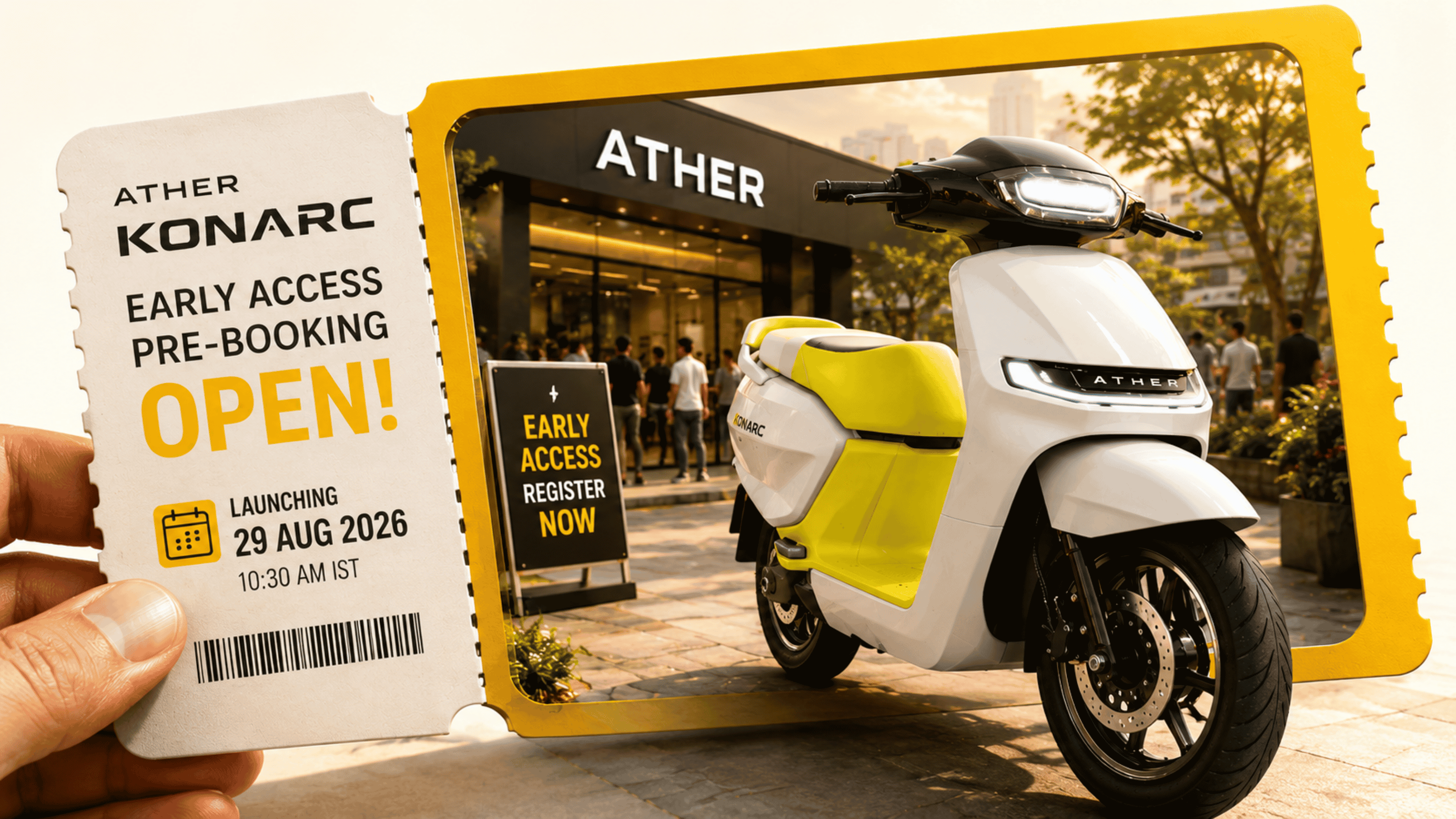 Ather Konarc Early Access Bookings Open Ahead of 29 August 2026 Launch