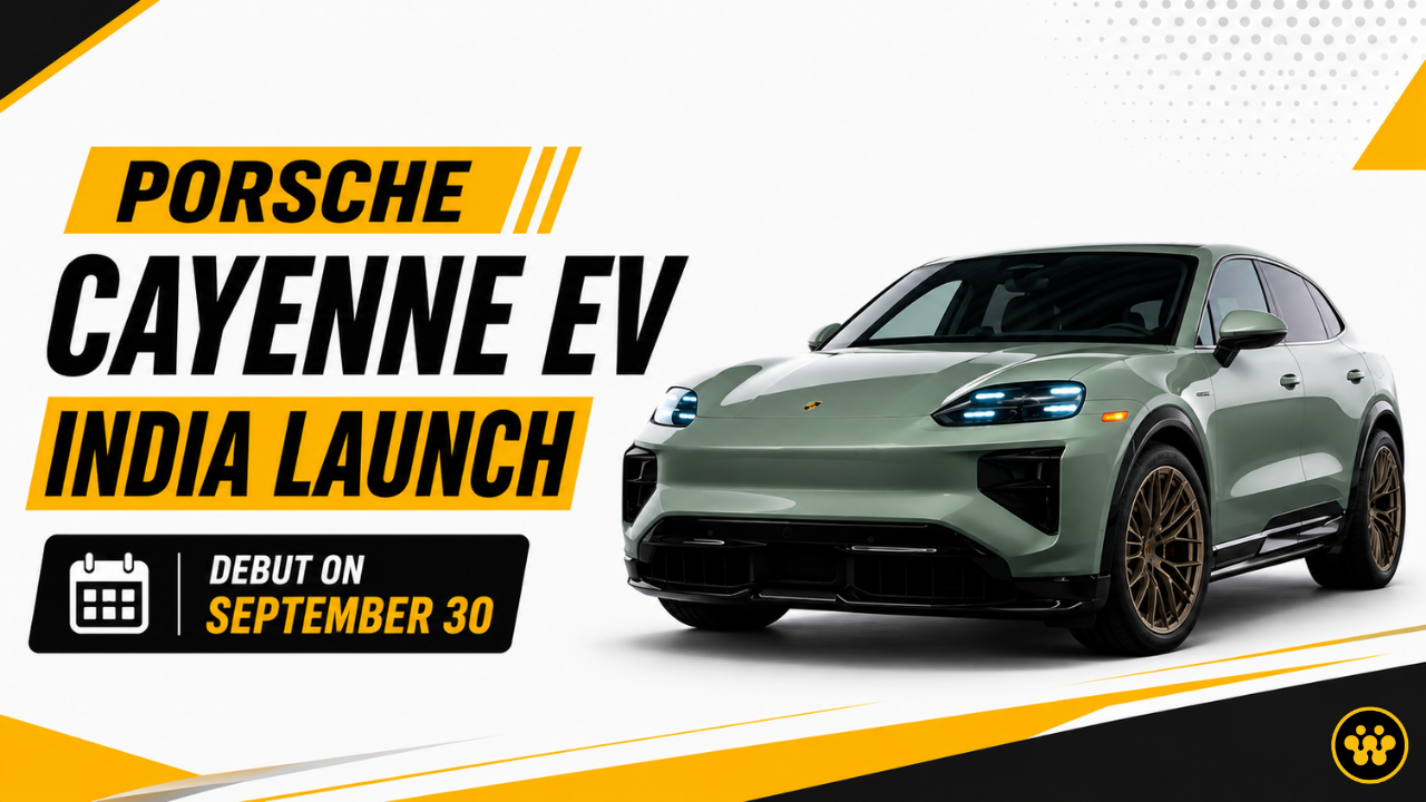 Porsche Cayenne EV India Launch Confirmed for September 30: Specs, Range, and Expected Price