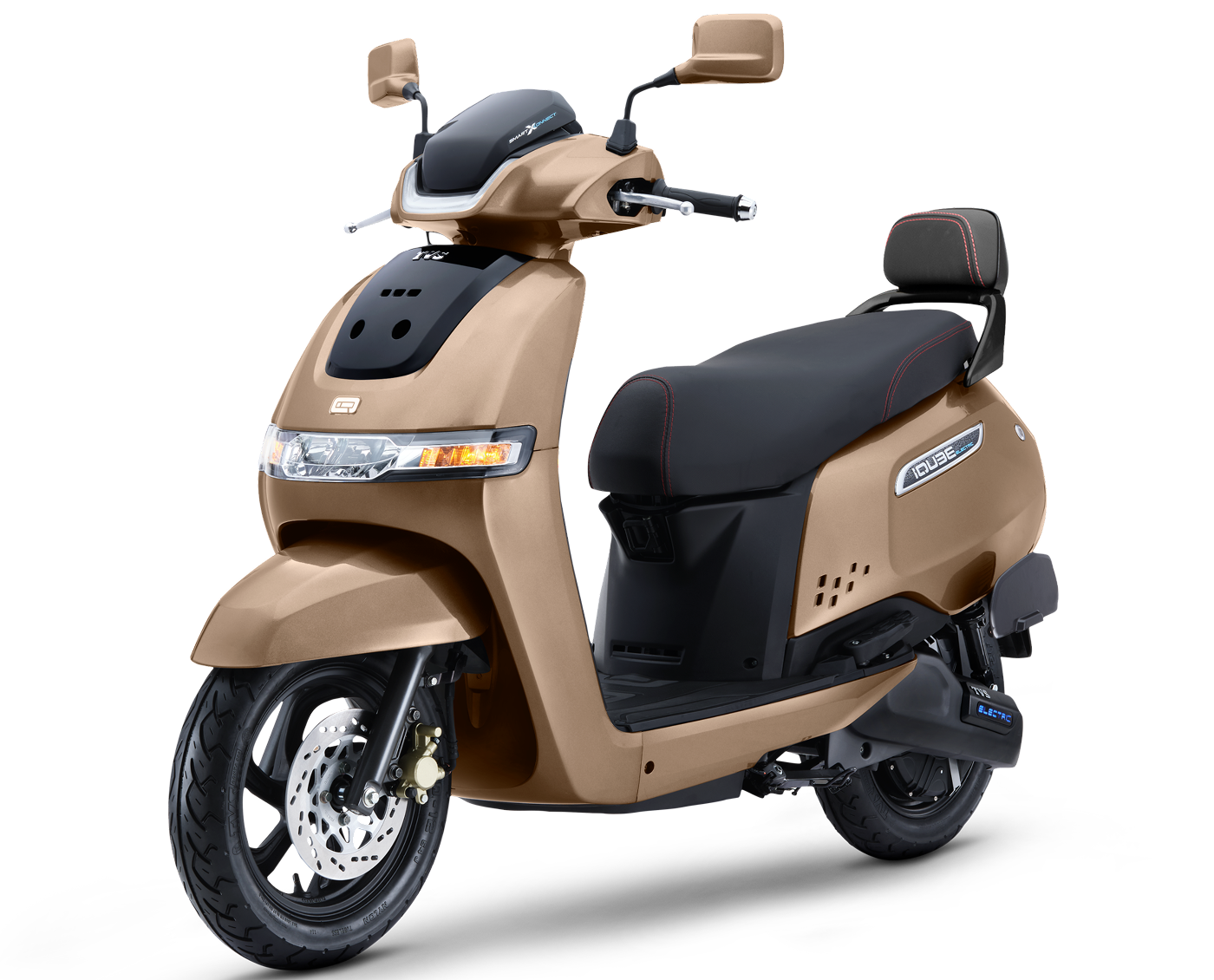 TVS iQube kWh – Balanced Electric Scooter with Great Range